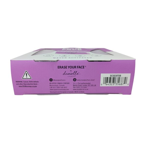 Erase Your Face Reusable Makeup Removing Cloths For Sensitive Skin 2 Cloths - Picture 3 of 3